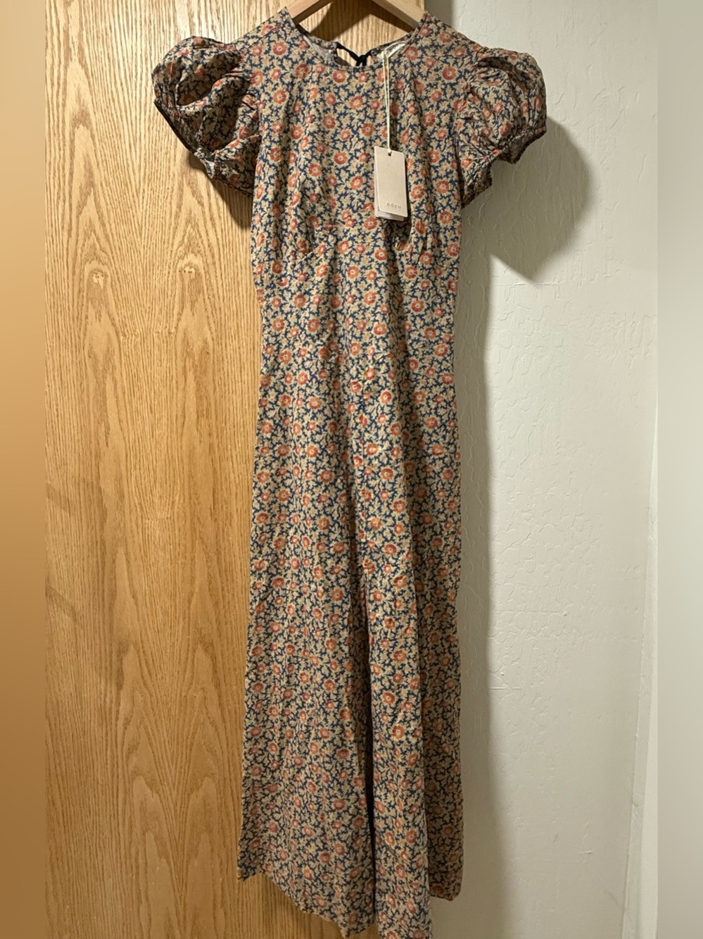 Doen Rhodia Dress XS Jardin Du Solein BNWT - Picture 3 of 4